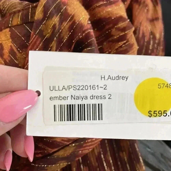 Ulla Johnson Naiya Dress in Ember - Tiered Mini Dress - Size 2 - NWT! - Picture 11 of 11